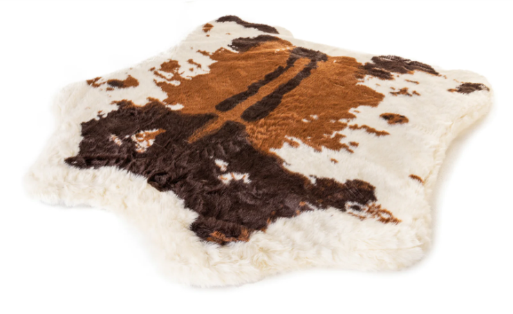 Paw Brands PupRug™ Animal Print Memory Foam Dog Bed