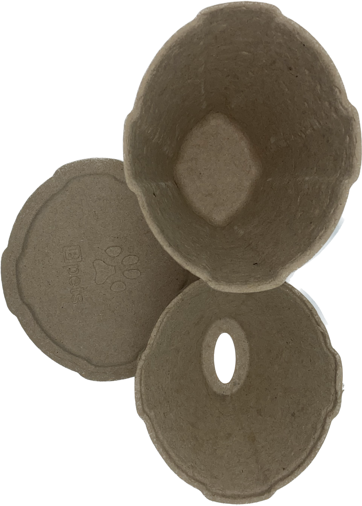 Plantable Pet Ashes Urn – Biodegradable Molded Pulp Memorial for Dogs, Cats