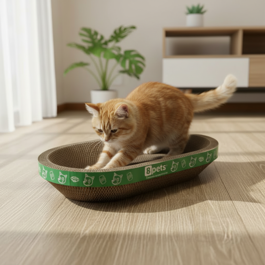 Cat Scratcher Oval Pad - 20 Pack Box