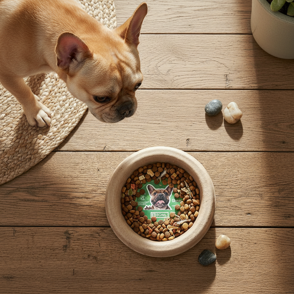 Molded Pulp Pet Feeding Bowls, (300) PIECES