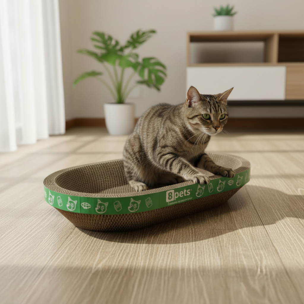 Cat Scratcher Oval Pad - 20 Pack Box