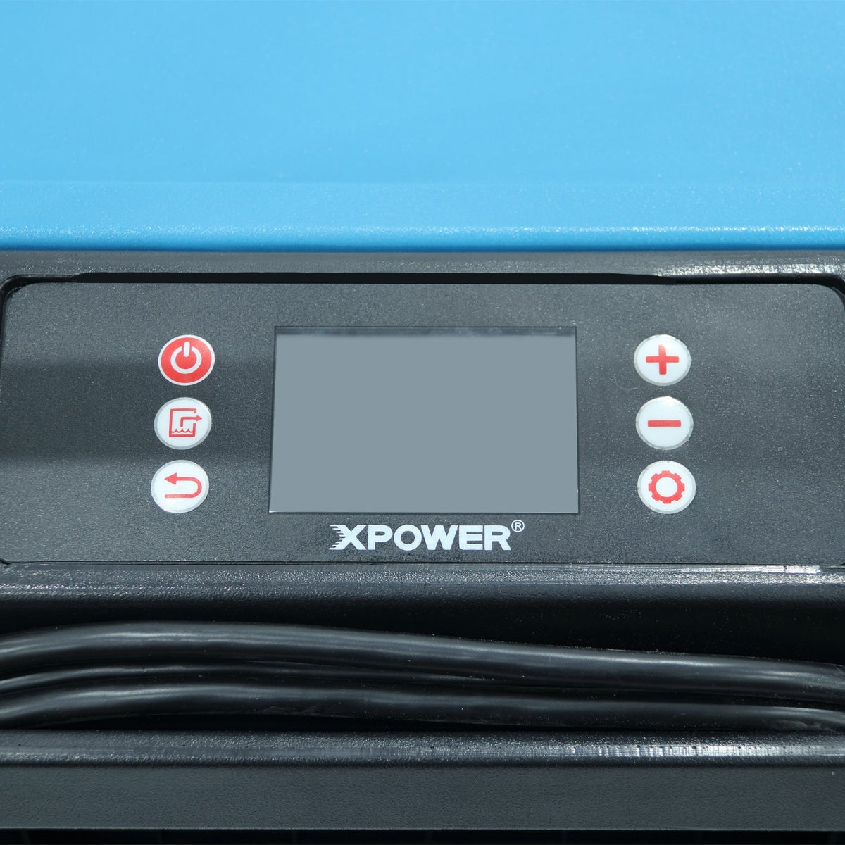 XPOWER XD-130Li 125-Pint Bluetooth LGR Commercial Dehumidifier with Auto Purge Pump, Hose, Handle and Wheels for Water Damage Restoration, Clean-up Flood, Basement, Mold, Mildew