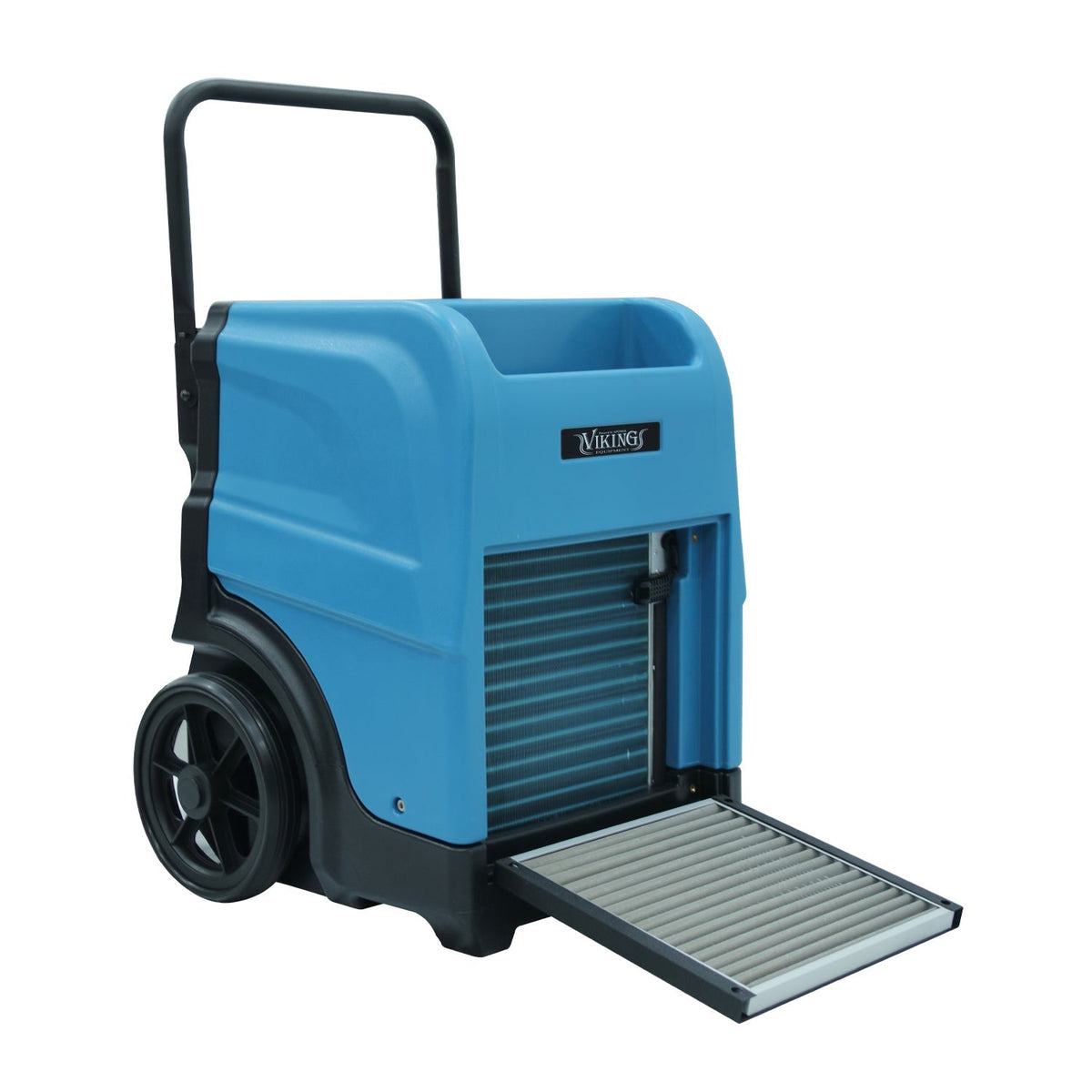 XPOWER XD-130Li 125-Pint Bluetooth LGR Commercial Dehumidifier with Auto Purge Pump, Hose, Handle and Wheels for Water Damage Restoration, Clean-up Flood, Basement, Mold, Mildew