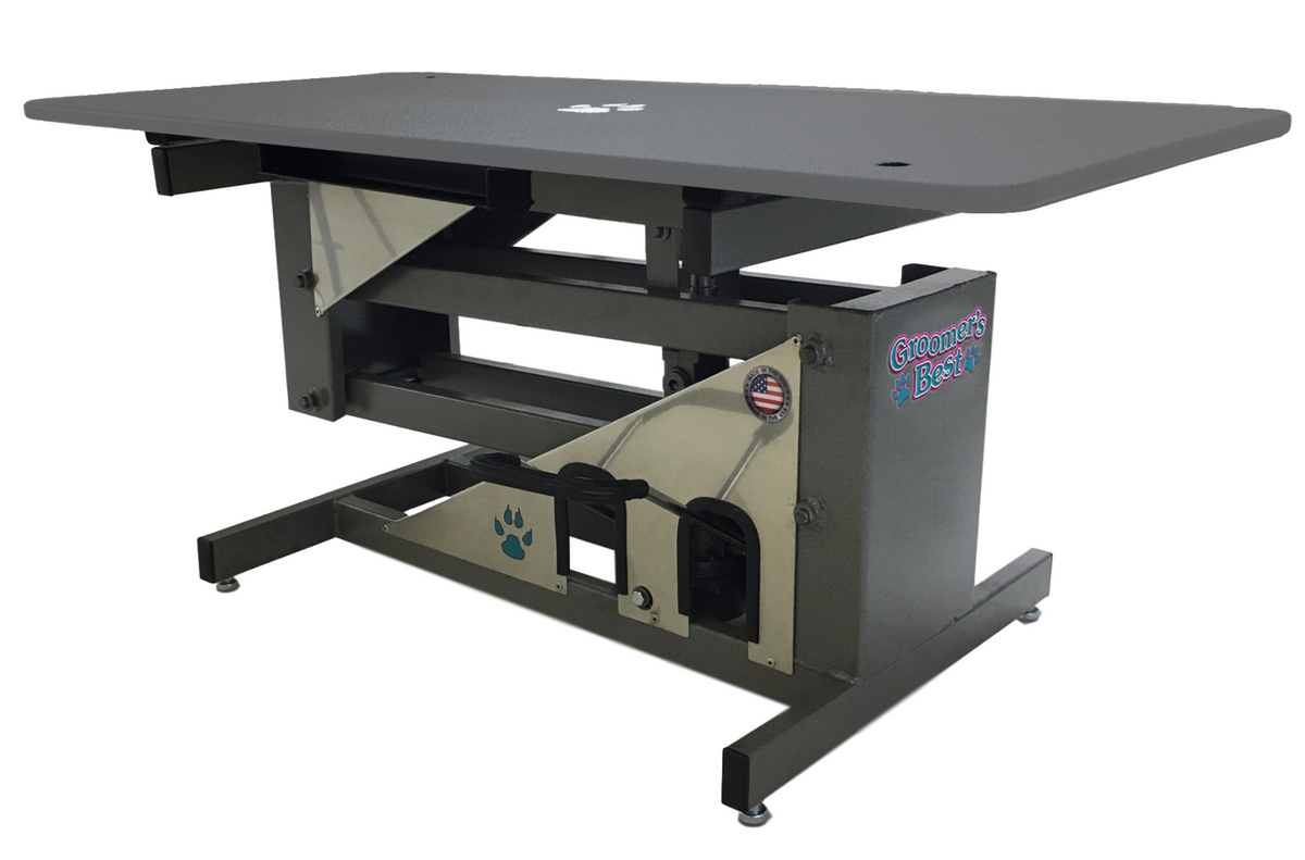 Groomer's Best Hydraulic Grooming Table with Foot Pump
