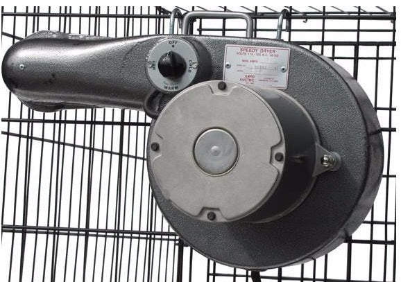 Speedy Dryer's V-300X Series Dog Grooming Cage Dryers
