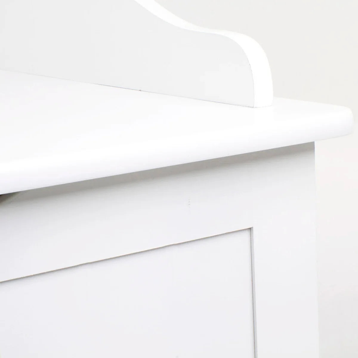 Designer Catbox Cat Litter Box Enclosure, Hidden, Dog-Proof Pet Furniture with Cover, Elegant, Covered, Odor Contained for Large Cats, Cat Litter Box Furniture with Lid, White, Jumbo Sized