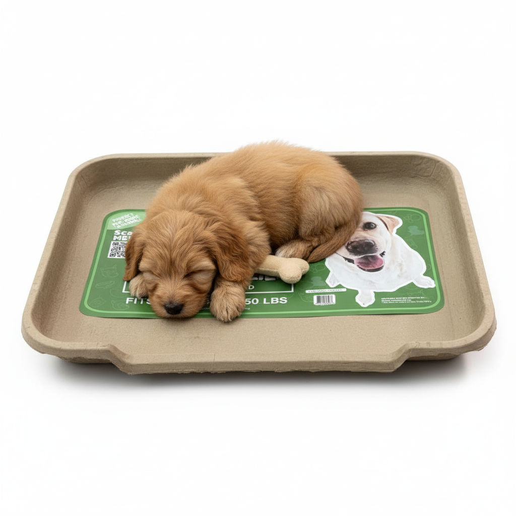 Large Dog Bed, Molded Pulp