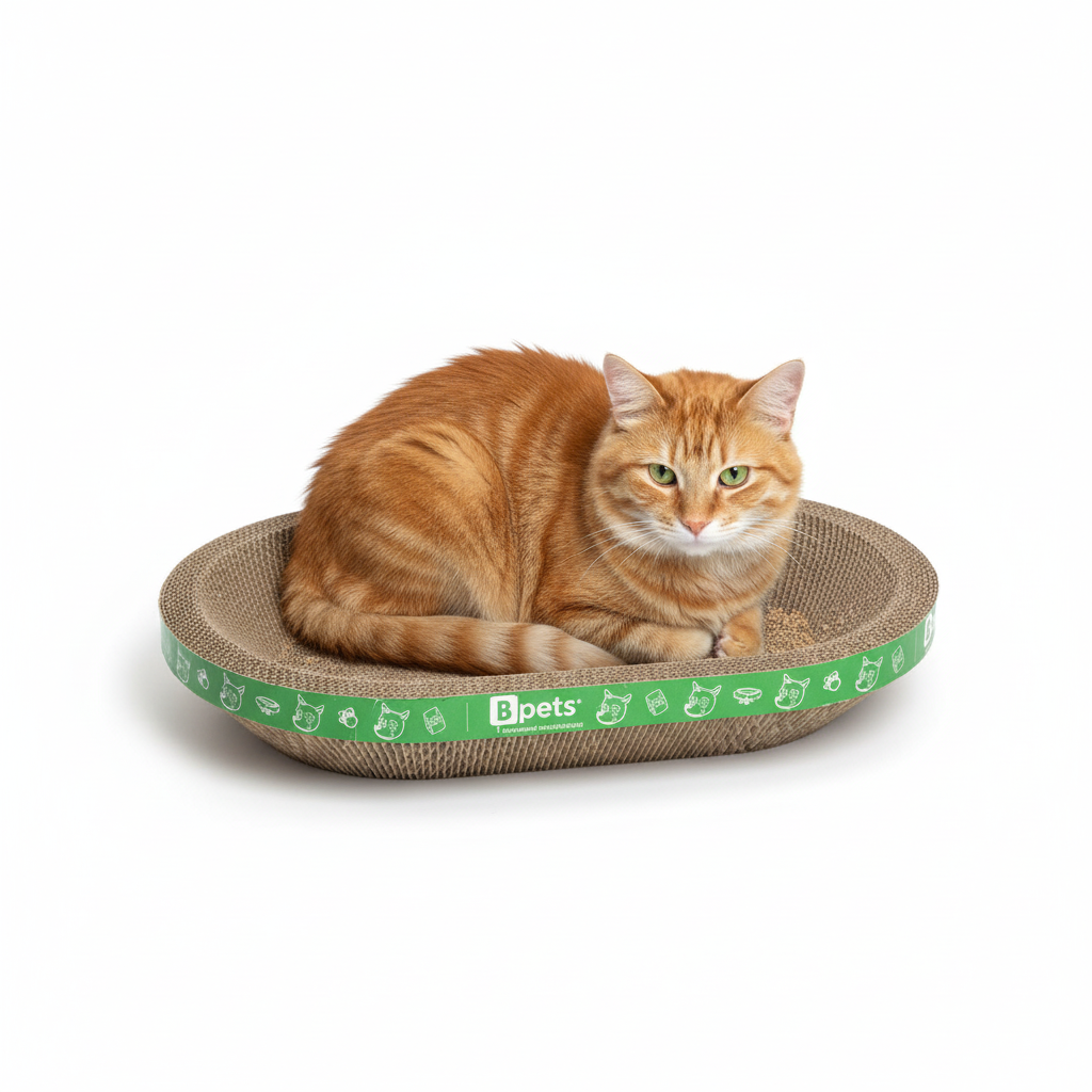 Cat House+ Oval Scratcher