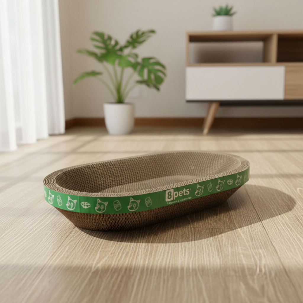 Cat House+ Oval Scratcher
