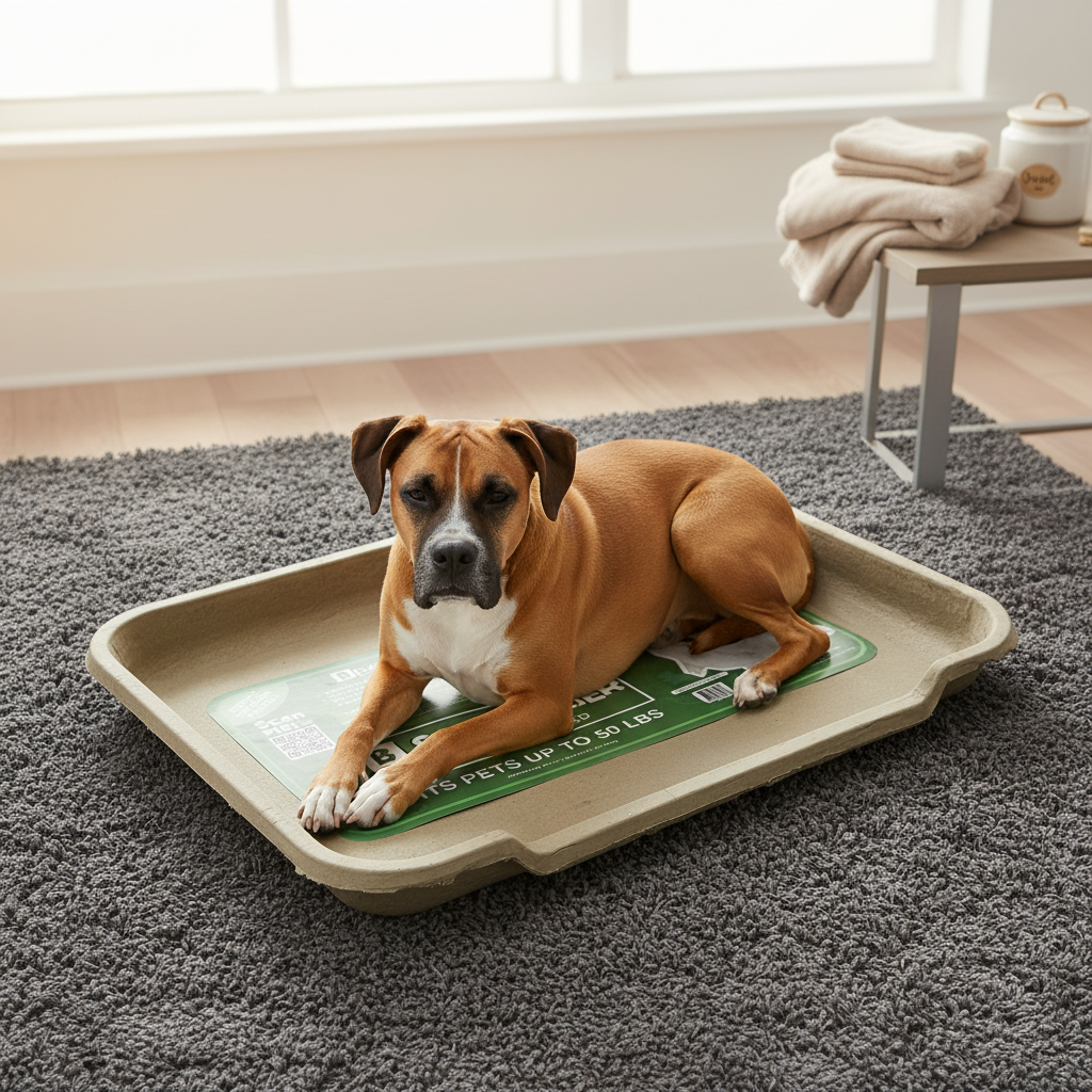 Large Dog Bed, Molded Pulp