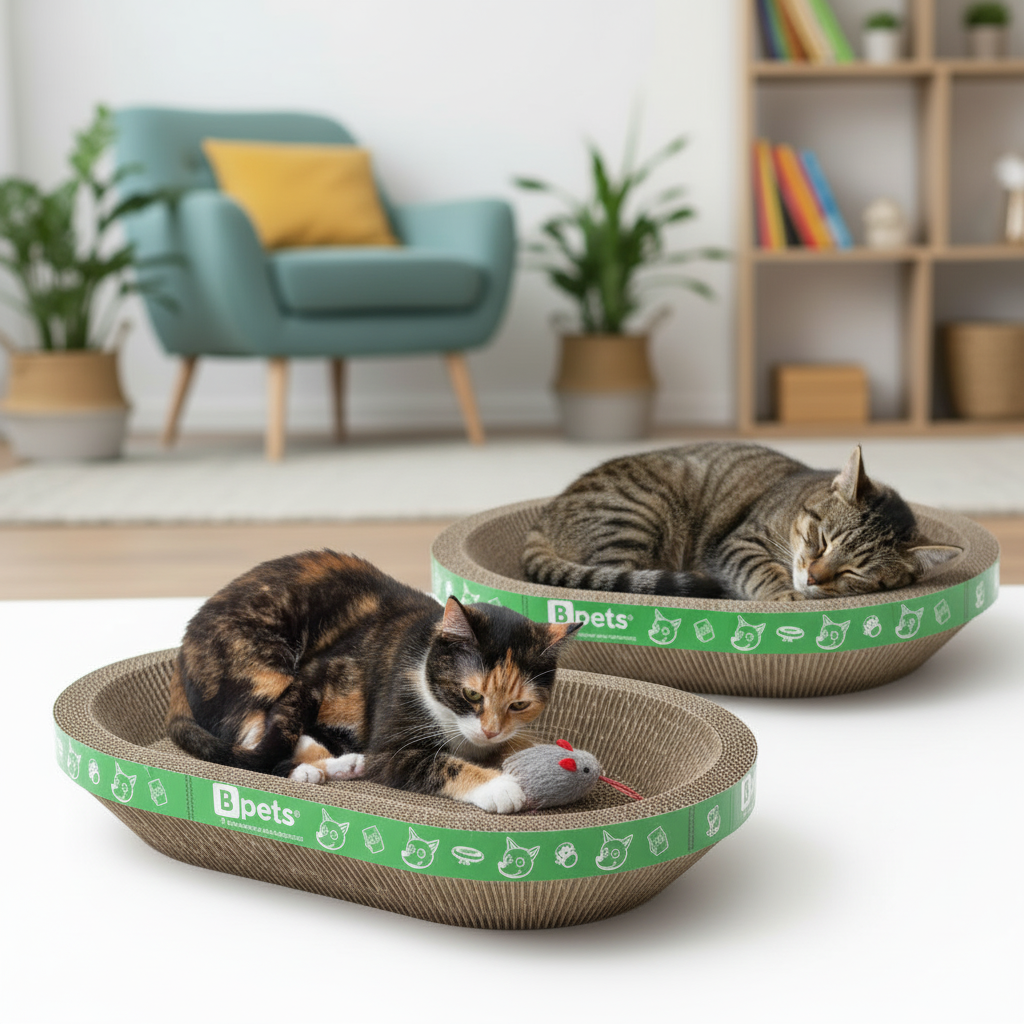 Cat  Scratcher Oval Pad - 20 Pack Box
