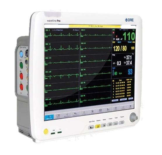 DRE Waveline Pro Multi-function Veterinary Monitor