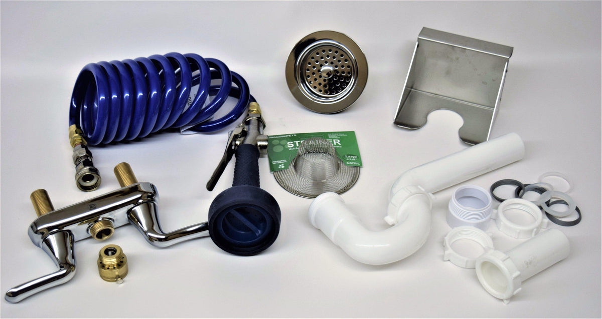 Groomer's Best Plumbing, Faucet and Sprayer Kit